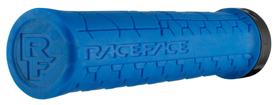 Race Face Getta Grip Lock-On Grips, (33mm) Blue/Black