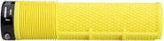 DMR Deathgrip Grips - Flangeless Thick Fluorescent Yellow Lock-On