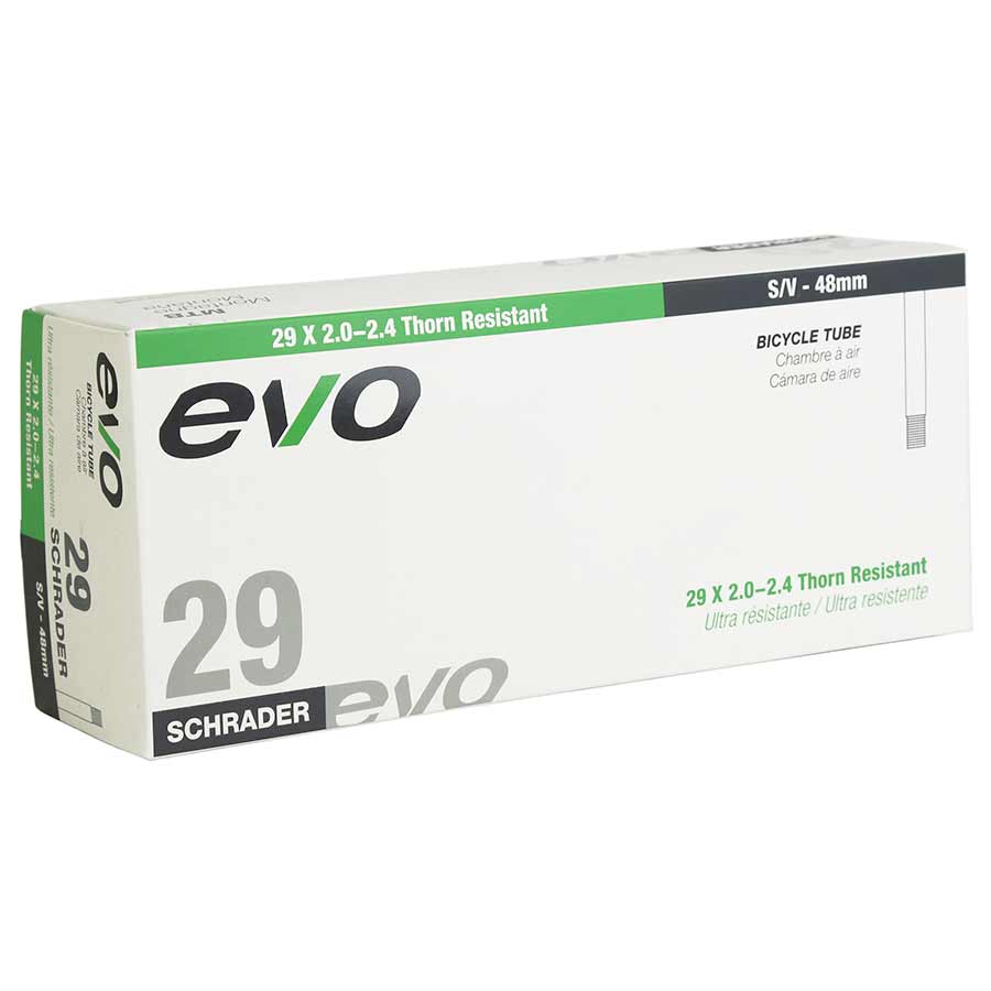 EVO, Thorn Resistant inner tube, 48mm, 29x2.00-2.40 Schrader Valve.