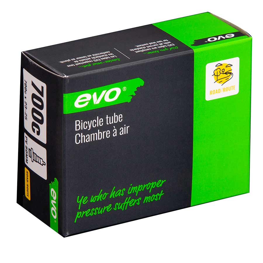 EVO, Presta, Tube, Presta, Length: 80mm, 700C, 23-25C