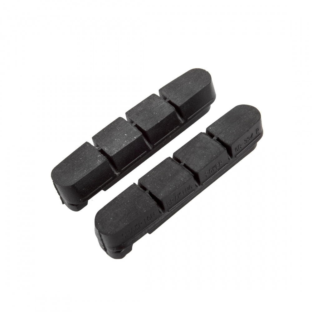 ORIGIN8 Ceramic Fiber III Pro Road Carbon Rim Cartridge Inserts Black Brake Pads