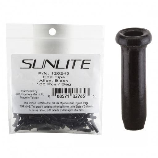 SUNLITE Cable Tips CABLE TIP SUNLT ALY BK BGof100