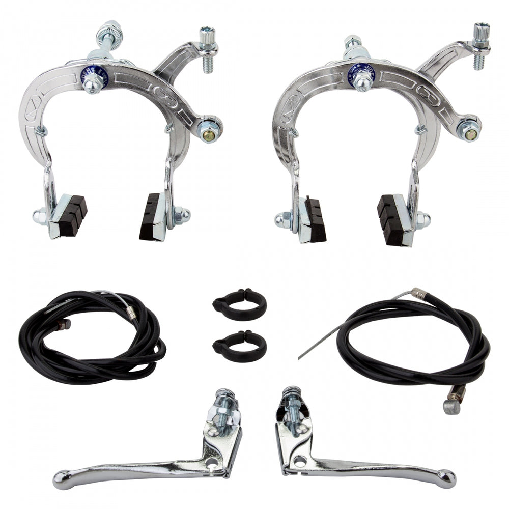 SUNLITE Cruiser/MX Set BRAKESET SUNLT STL 1000 F+R w/LVRS CP