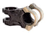 Renthal Apex stem, (31.8) 60mm - black/gold