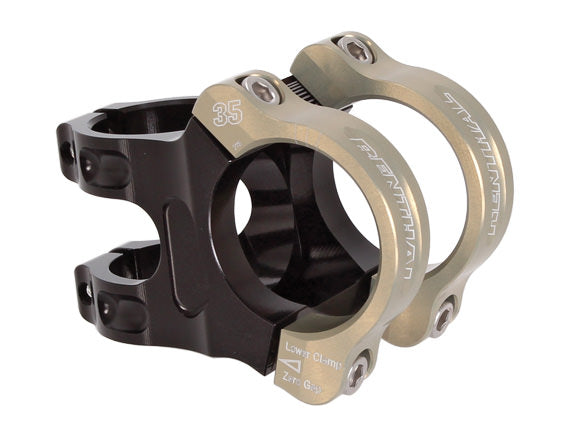 Renthal Apex stem, (35.0) 40mm - black/gold