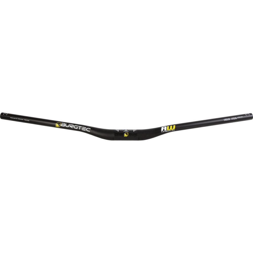 Burgtec RideWide Carbon DH riser bar, (35) 0.8" - UD black