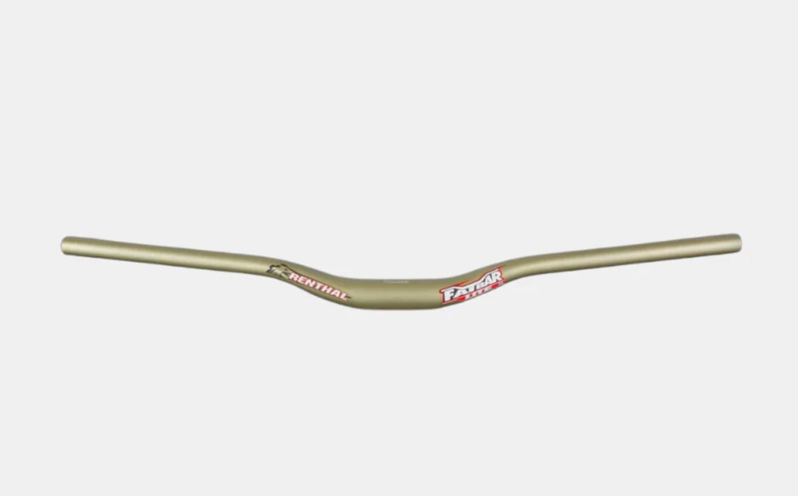 Renthal Fatbar Lite 35 bars, (35.0) 10mm Rise alugold