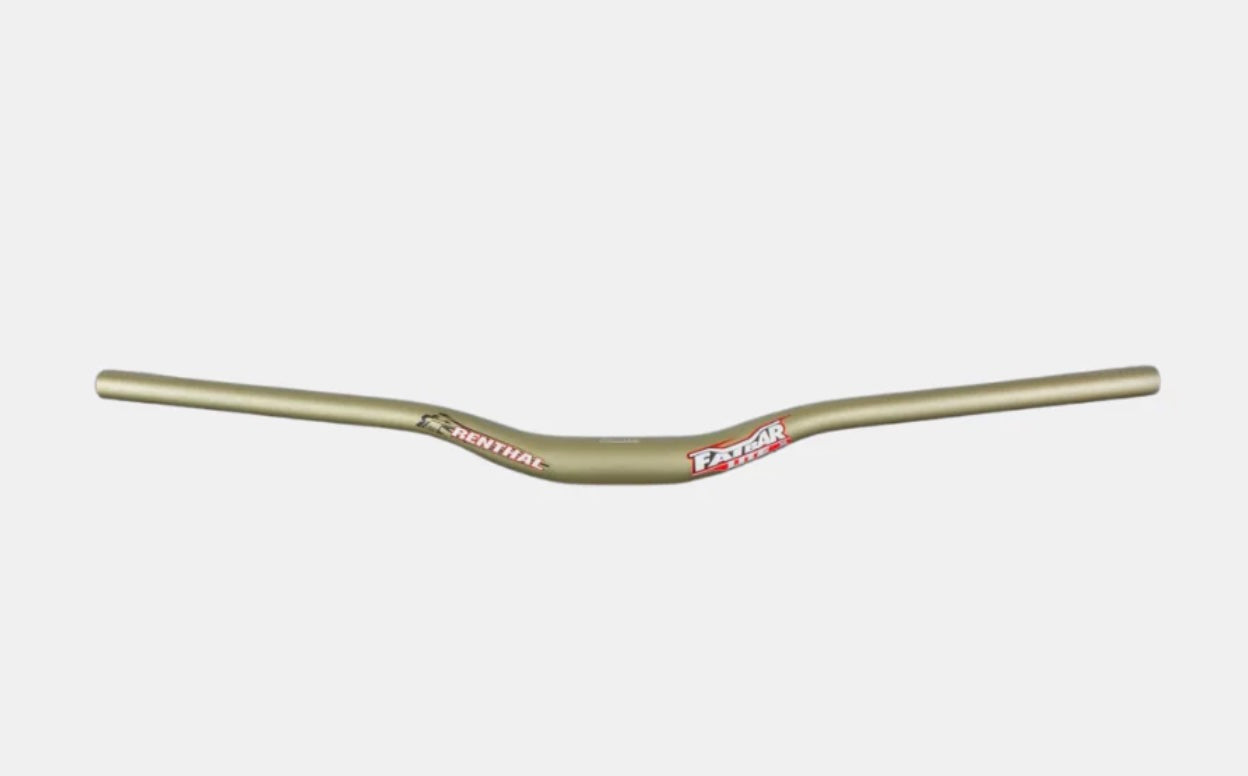 Renthal Fatbar Lite 35 bars, (35.0) 10mm Rise alugold