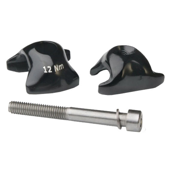 Ritchey WCS Carbon 1-bolt rail clamp set, 8x8.5mm (VF)