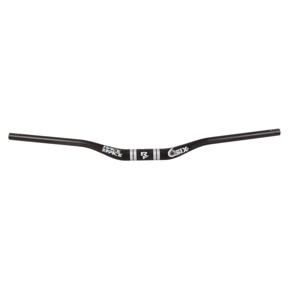 Race Face SIXC riser bar, (35.0) 1.4"/32.3" - sil/wht logo