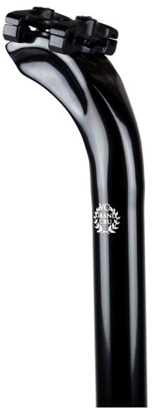 Velo Orange Grand Cru long setback seatpost, 27.2 x 300mm - black