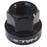 Halo Alloy axle nuts, 10mm black - pair