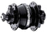 SP (Shutter Precision) PD-8 IS-disc front Q/R hub, 9x100mm, 32h - black