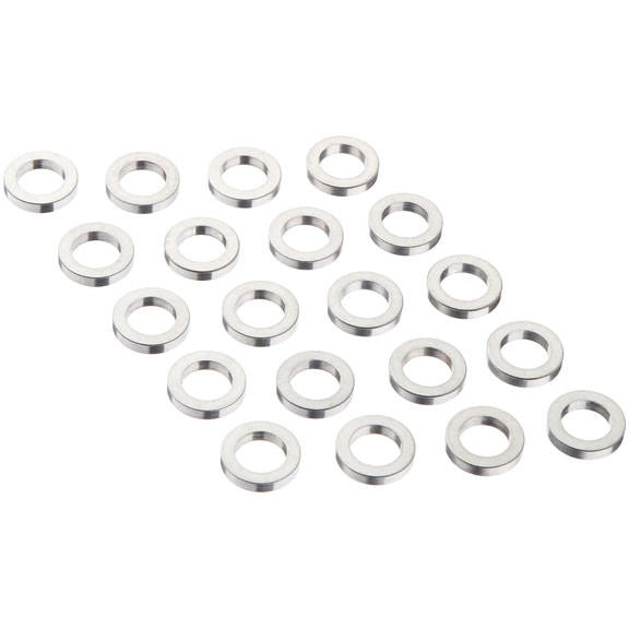 Wheels Mfg Rear hub axle spacers, 2mm  20/bag