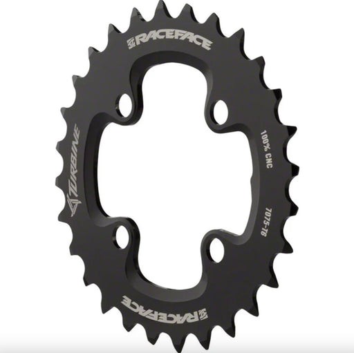 Race Face Turbine 11-Speed Chainring: 104mm BCD 38t Black