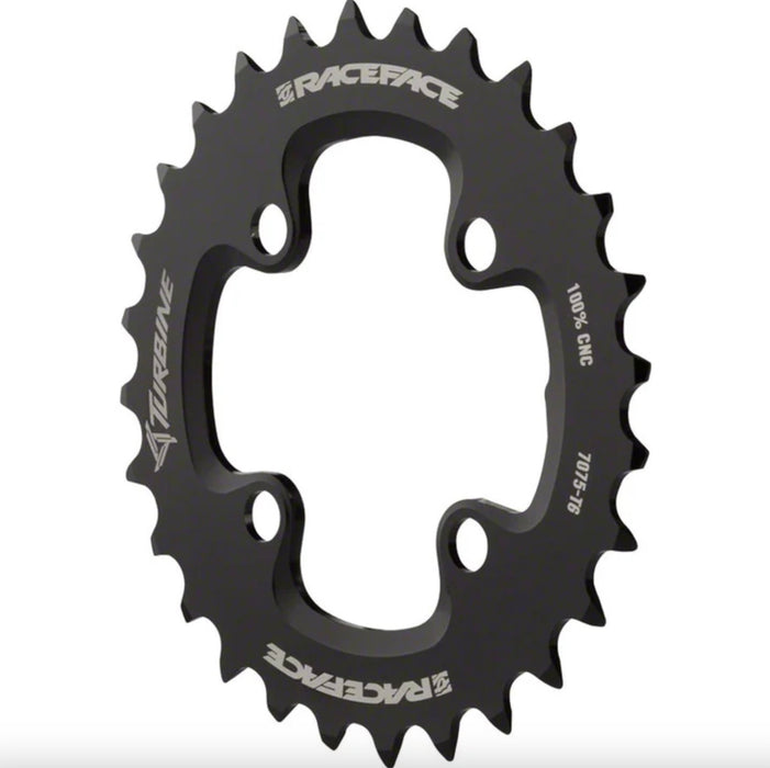Race Face Turbine 11-Speed Chainring: 104mm BCD 38t Black