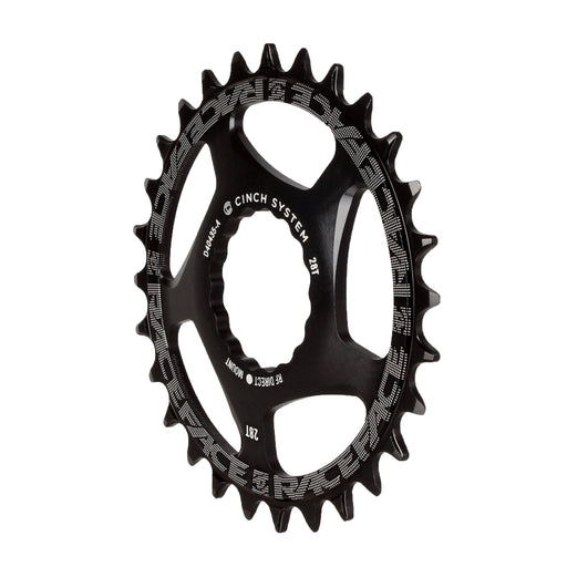 Race Face Narrow Wide Chainring: Direct Mount CINCH 28t Black