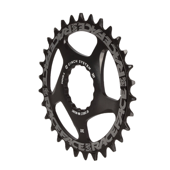 Race Face Narrow Wide Chainring: Direct Mount CINCH 30t Black