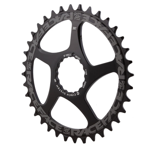Race Face Narrow Wide Chainring: Direct Mount CINCH 36t Black