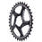 Race Face Narrow Wide Chainring: Direct Mount 3-Bolt Compatible 34t Black