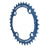 Race Face Narrow Wide Chainring: 104mm BCD 34t Blue