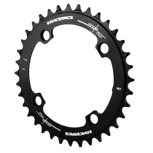 Race Face Narrow Wide Chainring: 104mm BCD 36t Black