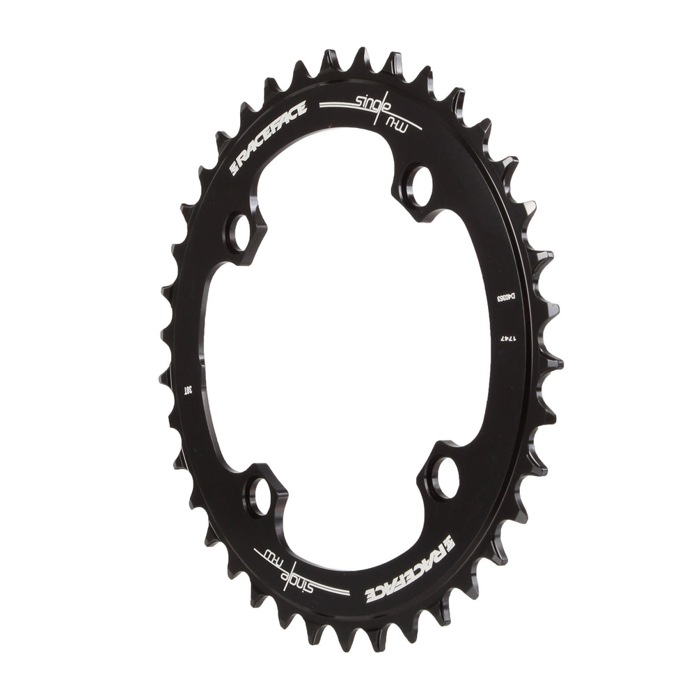 Race Face Narrow Wide Chainring: 104mm BCD 38t Black