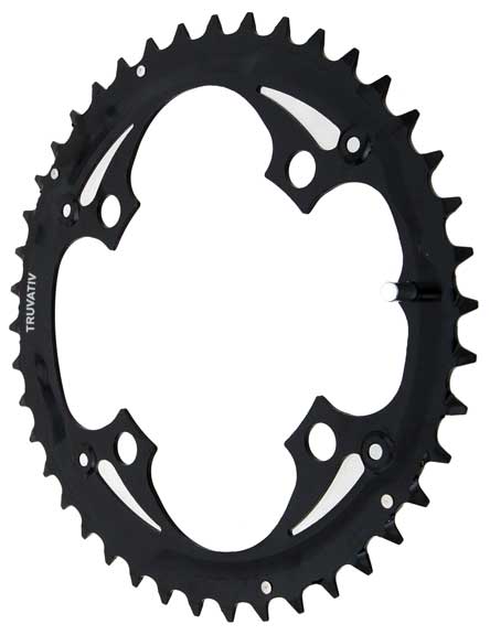 TruVativ Trushift 42T x 104mm BCD Steel Ring Black V4