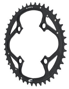 TruVativ Trushift 44T x 104mm Black Alloy Chainring
