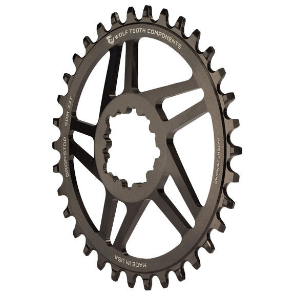 Wolf Tooth Components Direct Mount Drop-Stop 30T Chainring: for SRAM