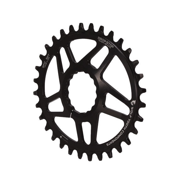 Wolf Tooth Components Powertrac Elliptical Direct Mount Drop-Stop Chainring