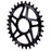 Wolf Tooth Components Powertrac Elliptical Drop-Stop Chainring: 30T for