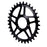 Wolf Tooth Components Powertrac Elliptical Drop-Stop Chainring: 32T for