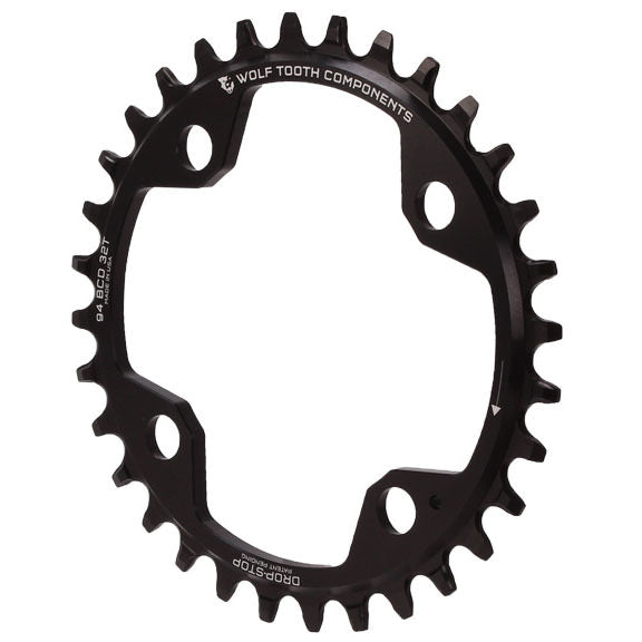 Wolf Tooth Components 4x94 chainring, 94BCD 32T - black