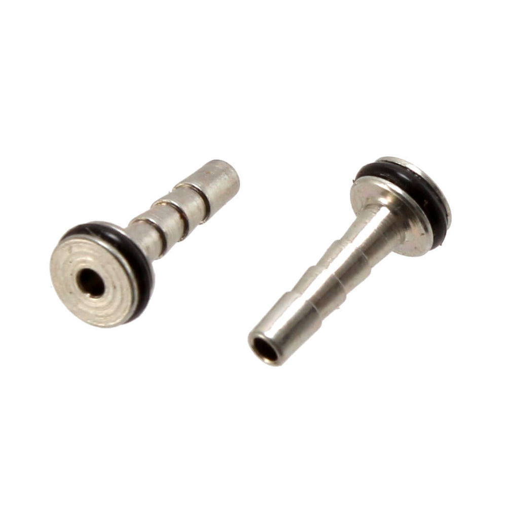 Formula Italy hose pin (barb) w/o-ring, pair