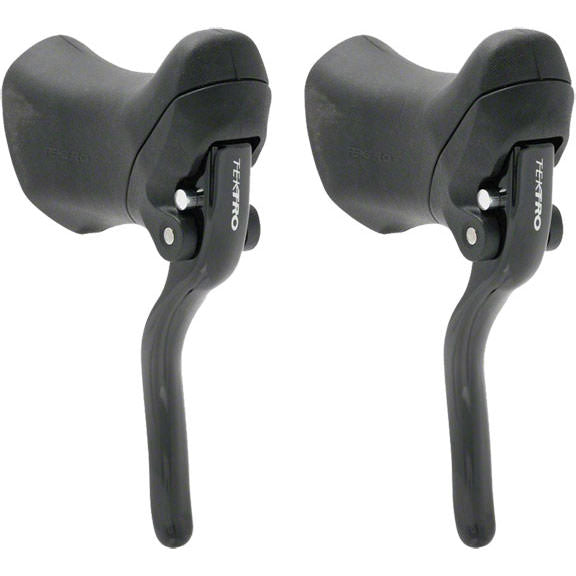 Tektro RL340 drop levers, black/black