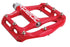 Xpedo SPRY platform pedals, red 9/16" Spindle