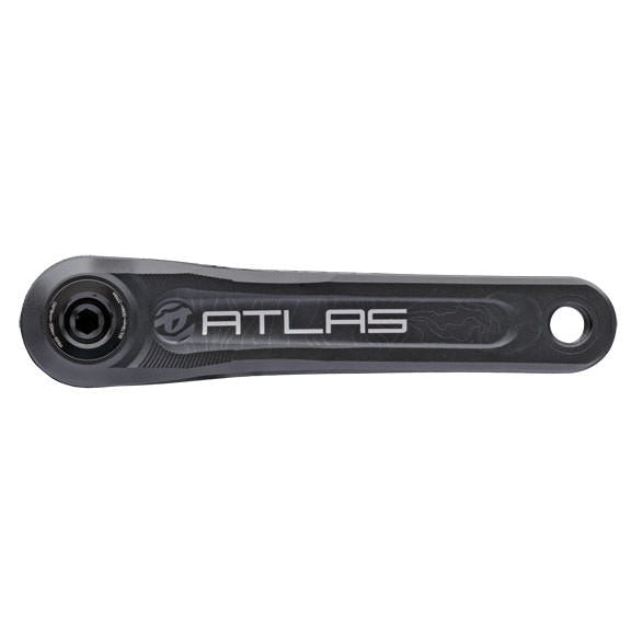 Race Face Atlas CINCH Crank Arm Set: 165mm for 83mm BB Black