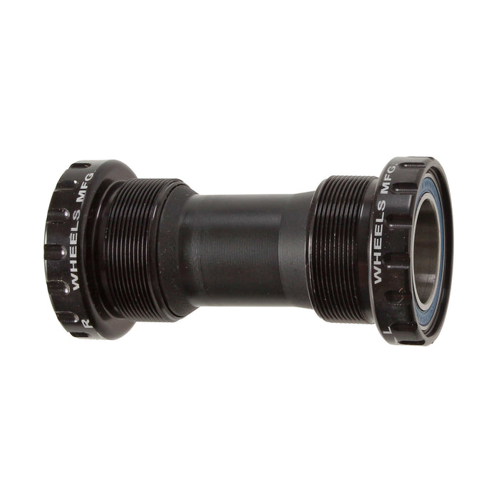 Wheels Manufacturing Compatible with Shimano MTB Bottom Bracket with ABEC-3 Bearings Black