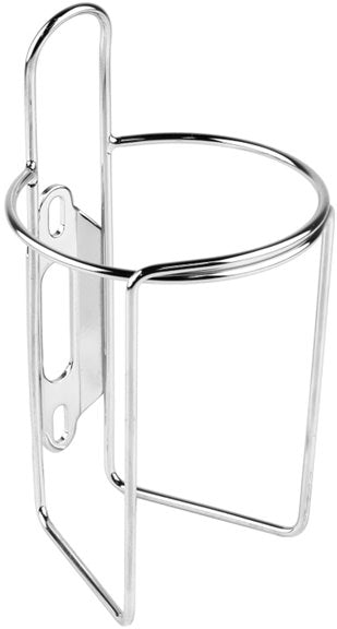 Velo Orange Retro Water Bottle Cage with Tab: Polish Stainless