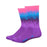 DeFeet Aireator 6" Ombre socks, purple 9.5-11.5