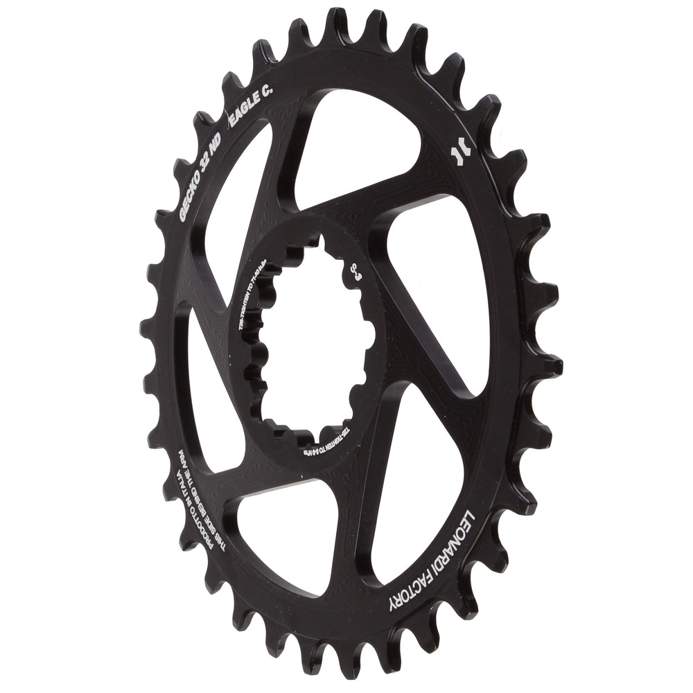 Leonardi Gecko Spiderless Boost Direct Mount Ring, 32T - Black