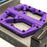 Crank Brothers Stamp 1 Large Platform Pedals, Purple