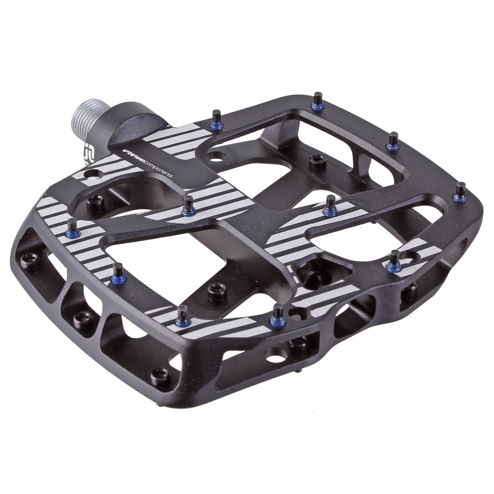 E*thirteen Plus Platform Pedals, Aluminum Body - Black