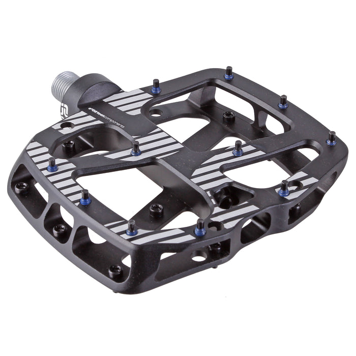 E*thirteen Plus Platform Pedals, Aluminum Body - Black