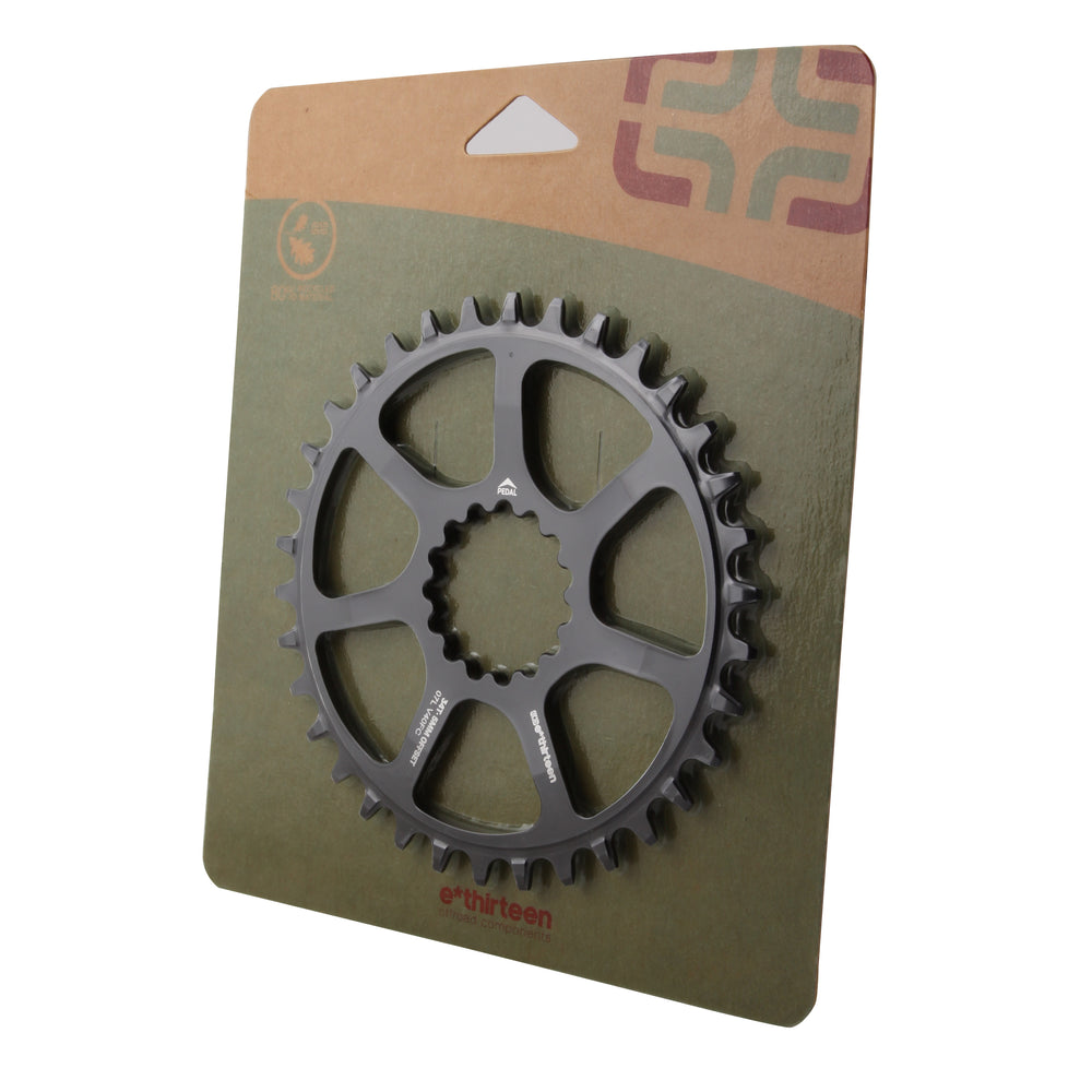 E*thirteen XCX Ultralight Guidering (5mm Boost), 34t - Black