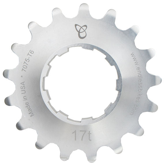 Endless Bike Kick Ass Cog, 17t - Silver Ano
