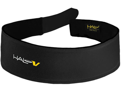 Halo Headbands Halo V (Hook + Loop) Headband, Black