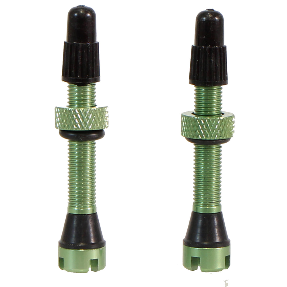 Industry Nine Tubeless Presta Valve Stem, 40mm (Pair) - Lime