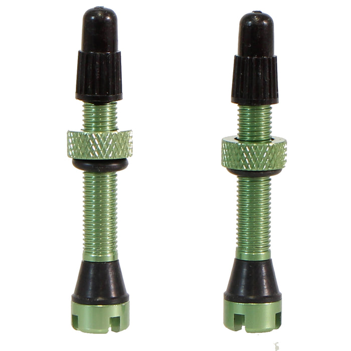Industry Nine Tubeless Presta Valve Stem, 40mm (Pair) - Lime